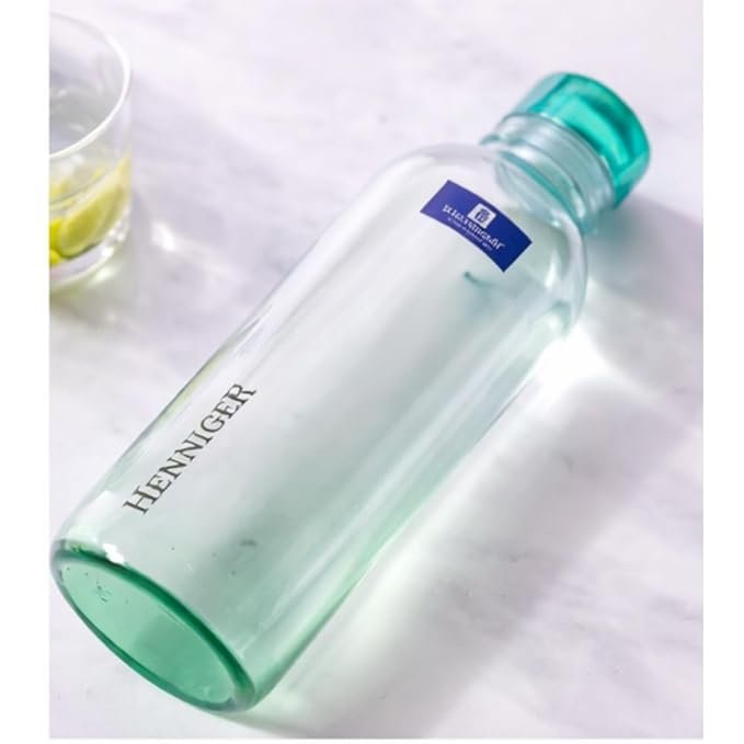 Glass Water Bottle, Multicolor, 750 ml, for Daily Use