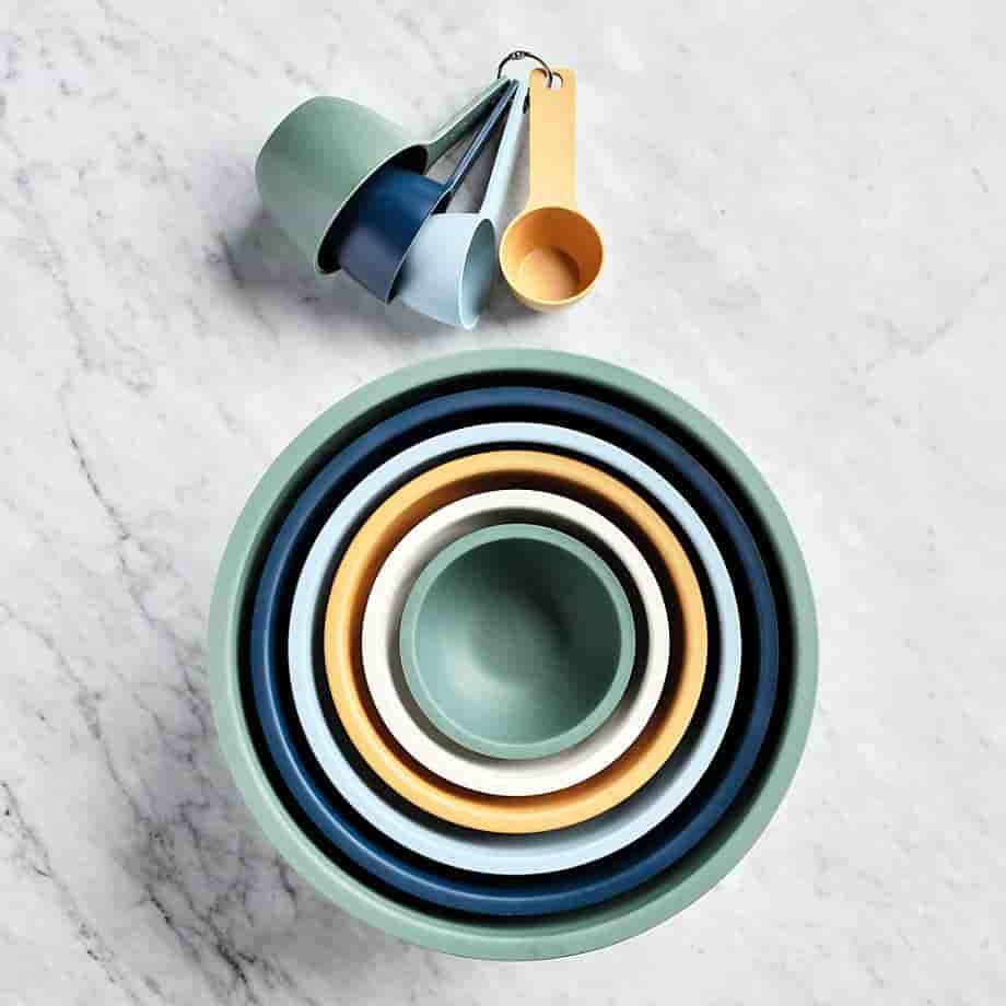 cutekitchenware.com White Rimmed Mixing and Serving Bowls Set of 6